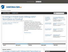 Tablet Screenshot of dziennikarz24.eu